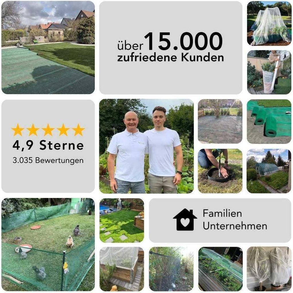 Zaunpfosten 150 cm - 11mm - Grün 100