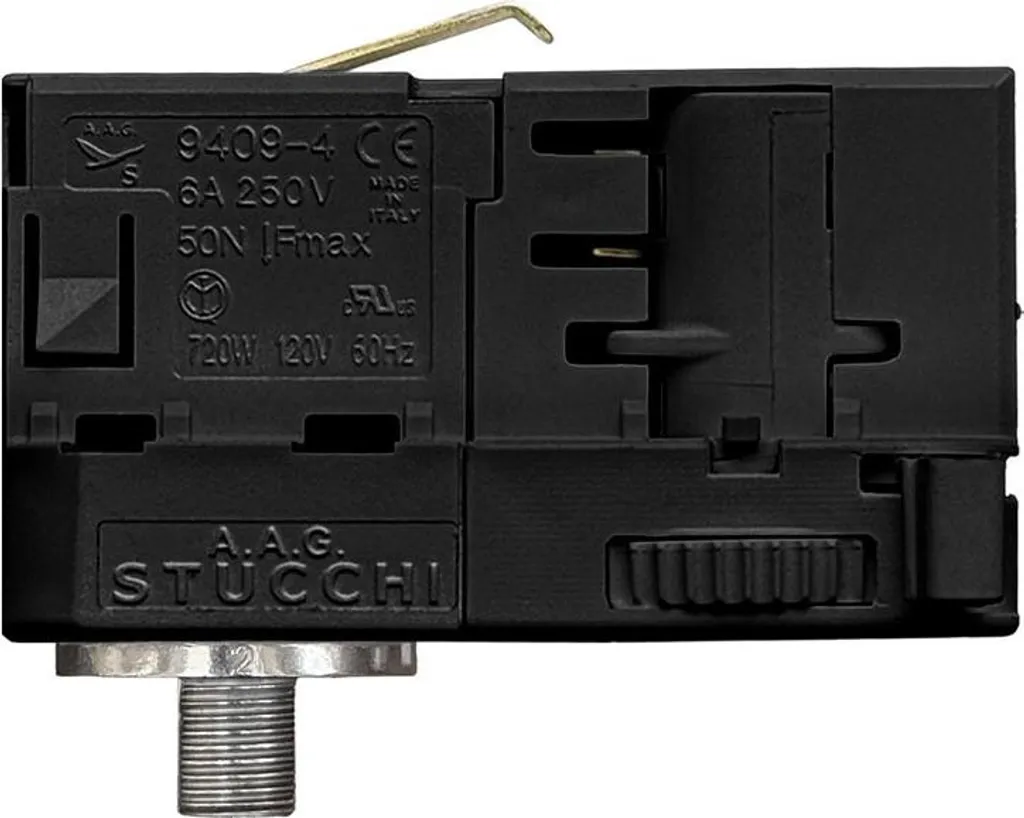 Adaptateur Stucchi articulé pour rail 3 circuits - Liaison ajustable