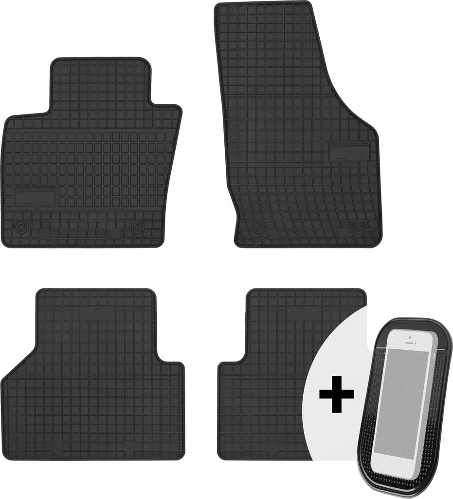 Gummimatten Auto Fußmatten Automatten Passgenau 4-teilig Set - passend für Audi Q3 2011-2018