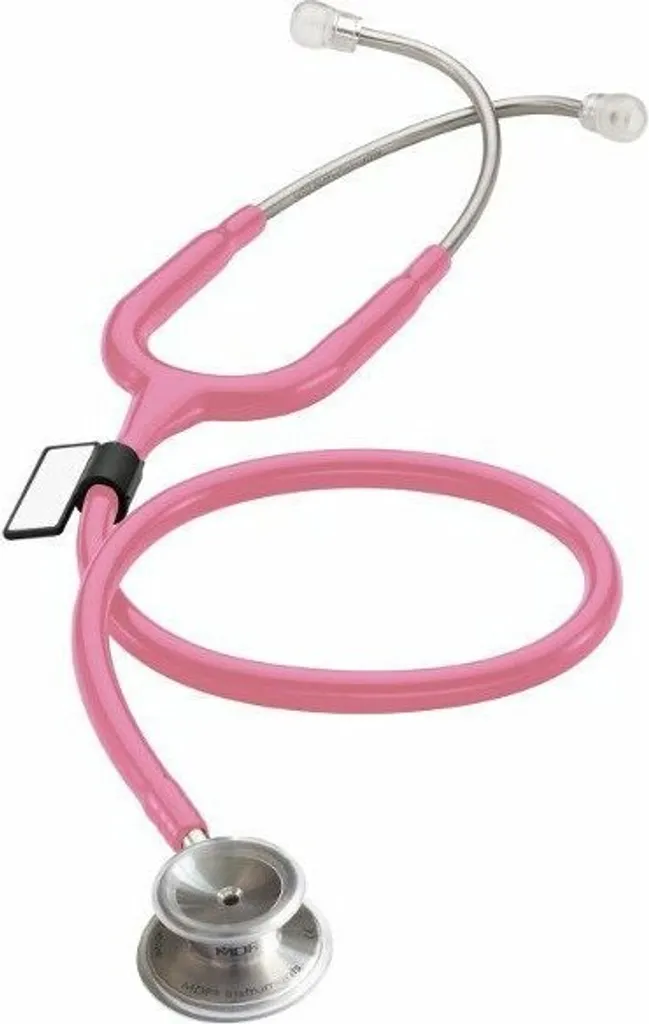 Stéthoscope médical double tête MDF 777 rose - Diagnostic haute précision - 4