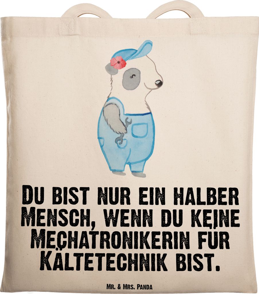 Mr. & Mrs. Panda Shopping Tasche Mechatronikerin für Produktbild 