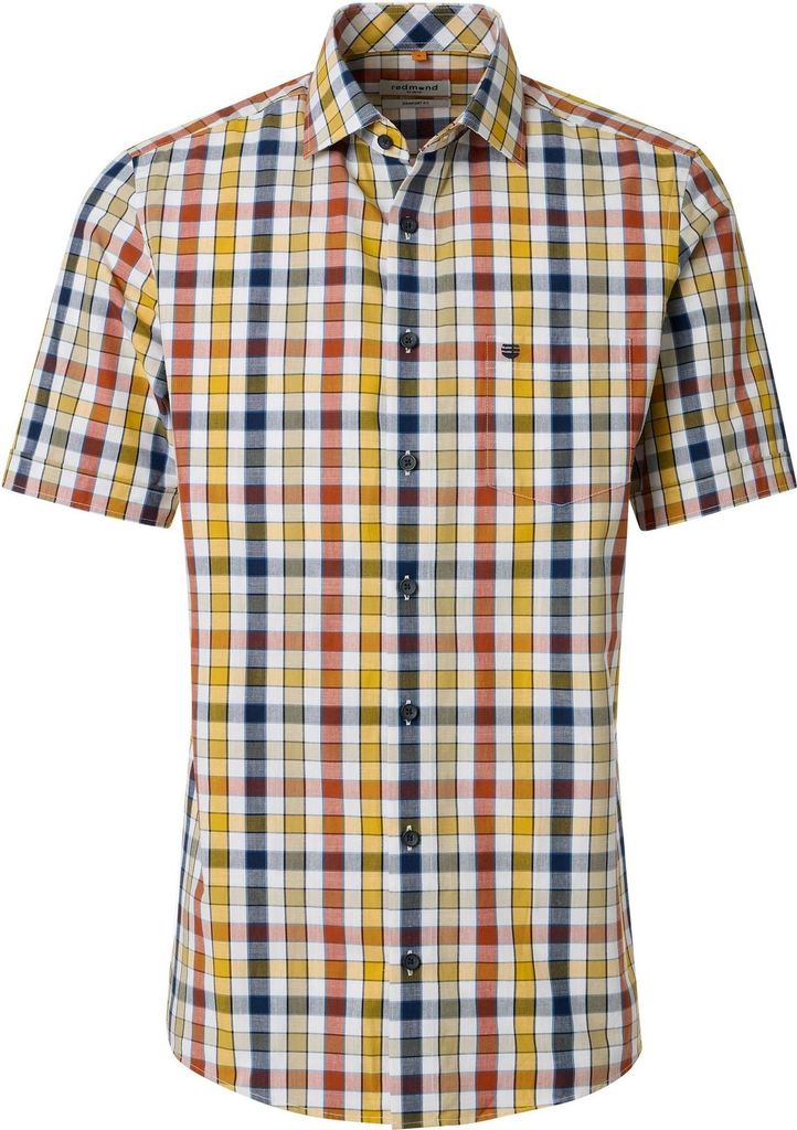 Redmond - Modern Fit - Herren Freizeithemd (261035999), Größe:5XL, Farbe:Terra (205)