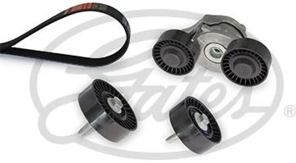 Kit courroies GATES K016PK1935 OE pour Range Rover et Jaguar F-Pace