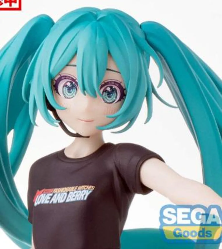 Hatsune Miku Figurine Berry 17 cm pour Décoration Bureau et Collection