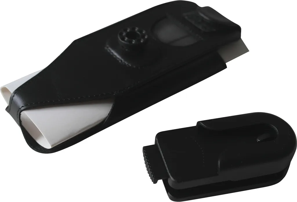 Étui cuir OpenStage SL5 rotatif robuste avec clip de fixation mobile