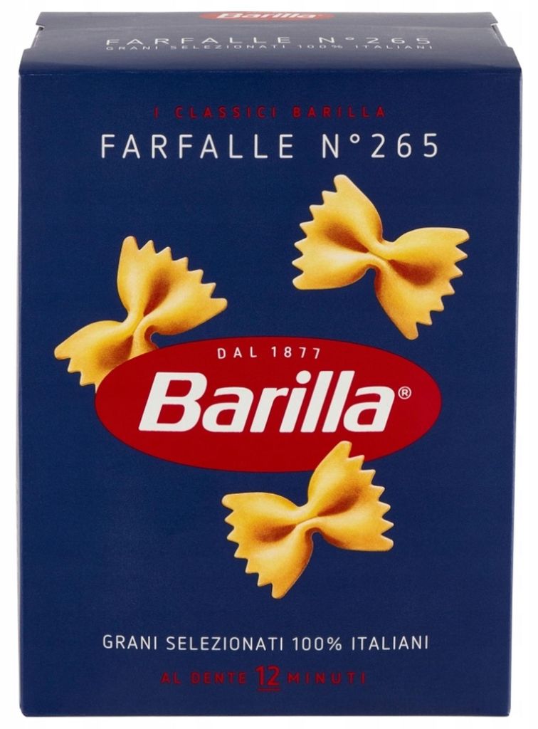 Pâtes Farfalle Barilla, 500 g Image du produit 