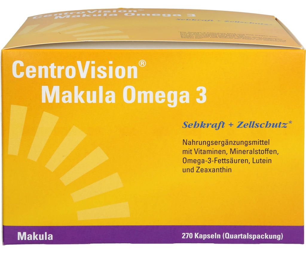 CentroVision Makula Omega 3 Kapseln, 270 St. Kapseln