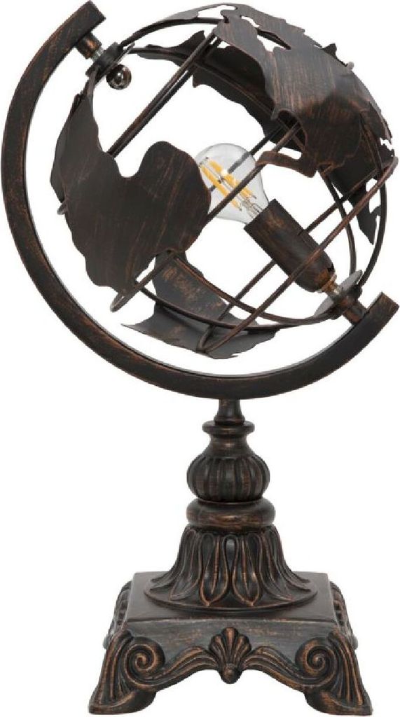 Mauro Ferretti world economy stolní lampa E14 24x20x40 cm Obrázek produktu 