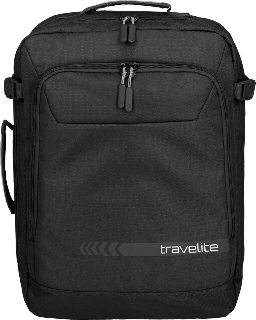 Travelite Kick Off Schwarz Rucksack Bordgepäck Produktbild 