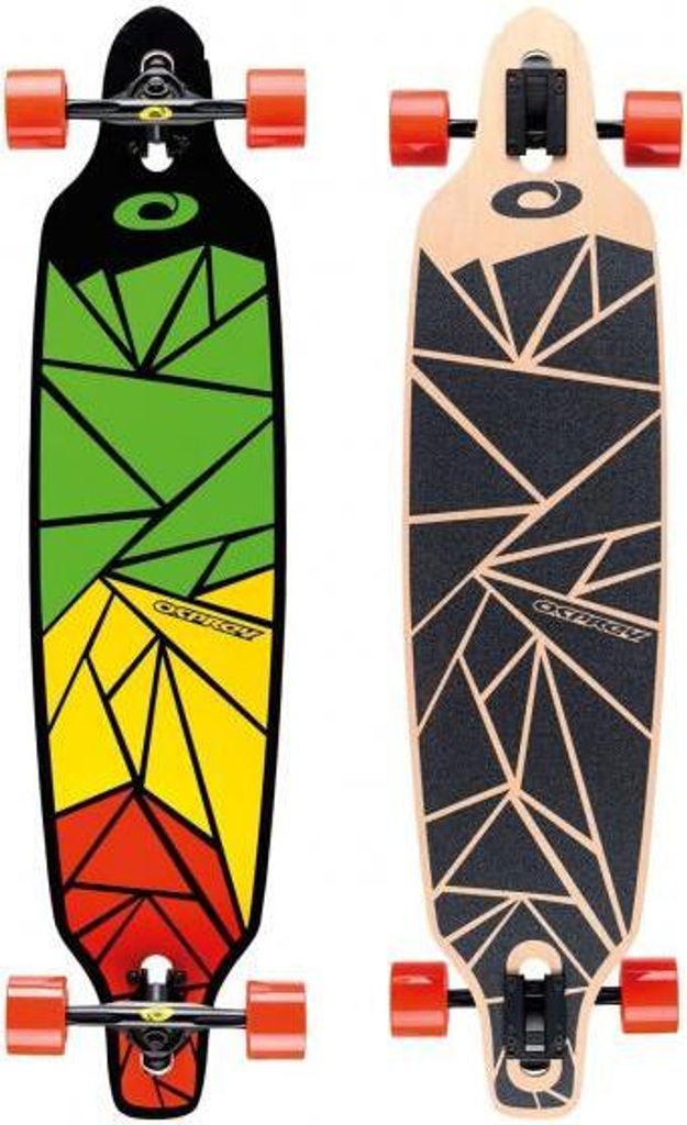 Osprey Shapes 39“ Twin Tip Longboard - Drop-Through Trucks - ABEC 9