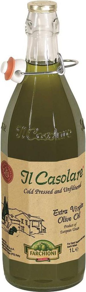 Farchioni Il Casolare - Extra Natives Olivenöl - Ungefiltertes & Kaltgepresstes (1 Liter)