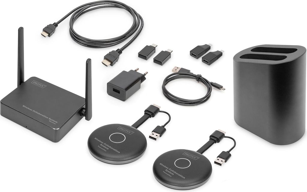 DIGITUS Click & Present Pro - Wireless Collaboration System