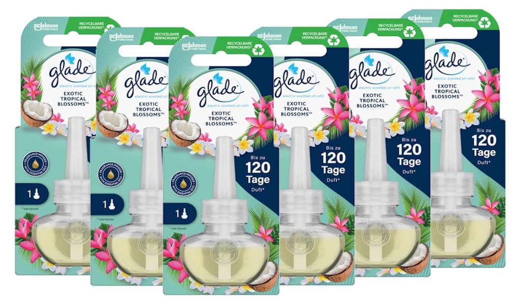 Glade Electric Scented Oil Nachfüller Exotic Tropical Produktbild 