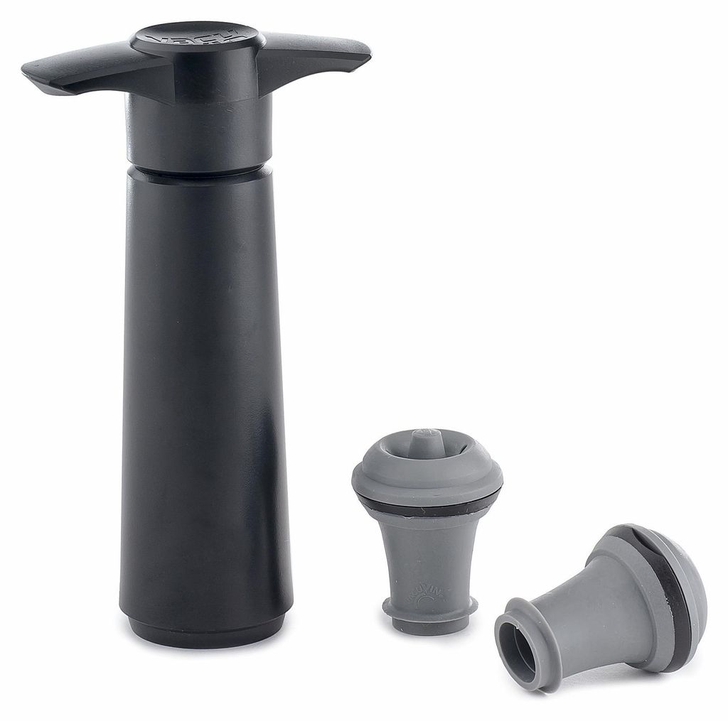 Vacu Vin Wine Saver, Czarny, Plastik, Czarny, Plastik, Zdjęcie produktu 