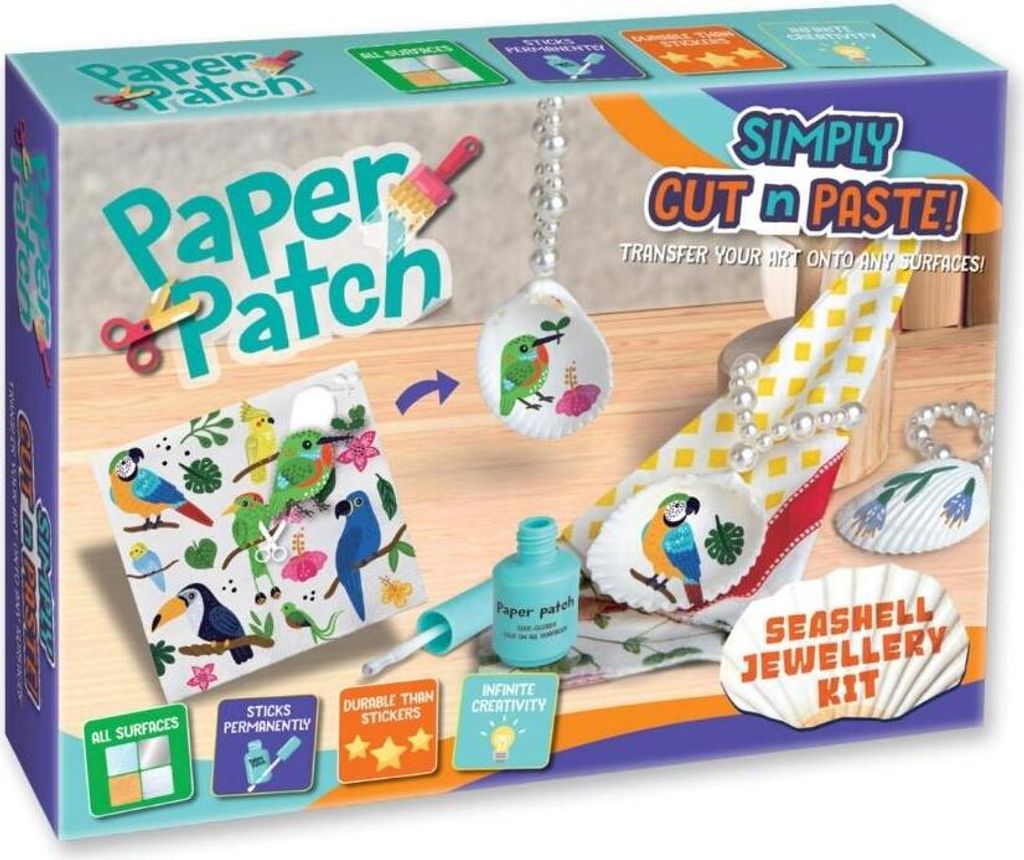 Strigo Decoupage-Set: Muschelschmuck zum Selbermachen