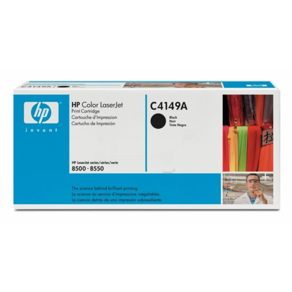 Toner HP C4149A Noir 17 000 pages ISO, fiabilité pour LaserJet 8500 DN