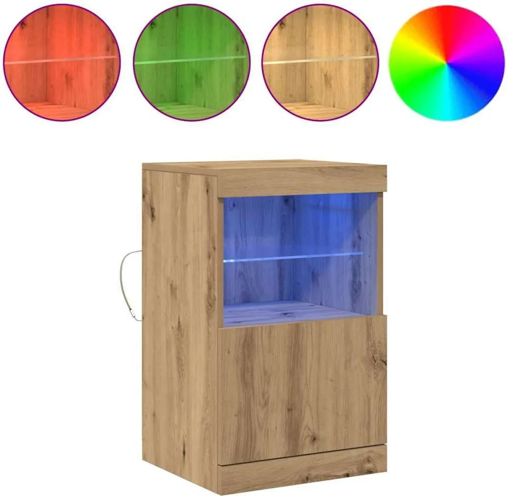 Sideboard LED Rovere Artisan 41 cm | Arredamento Moderno e Minimal - 4