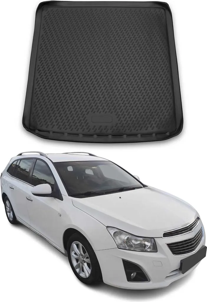 Tappetino per bagagliaio Vassoio per Chevrolet Cruze 2012-2016 SW Gomma TPE