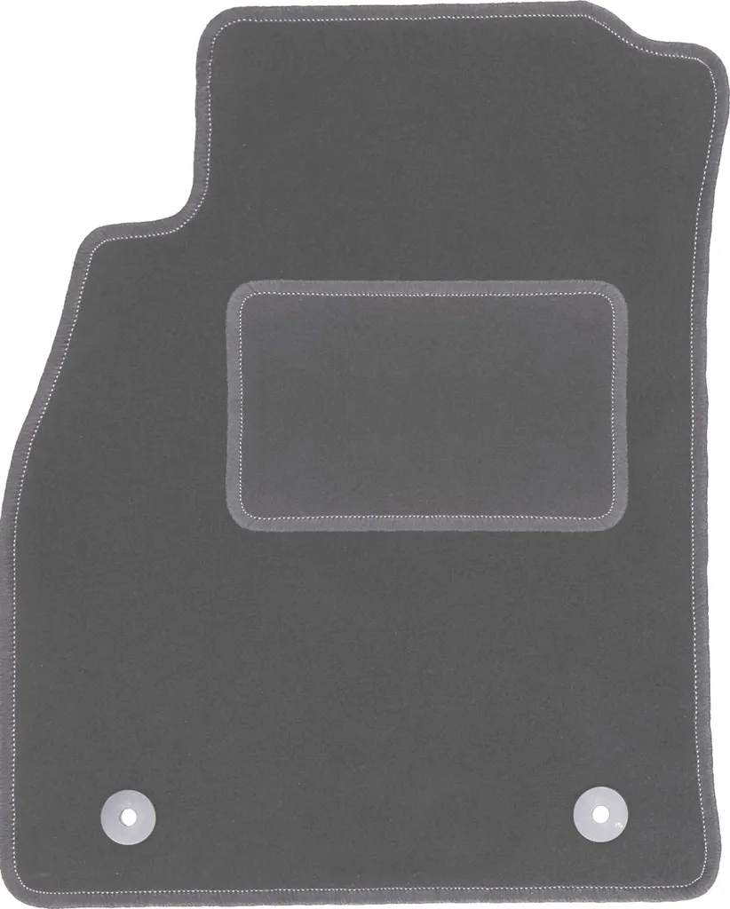 VALKEM Tappetini Auto per Chevrolet Malibu 2016-2024, 4 Pezzi Pelle Antiscivolo Impermeabile Tappetino in Tutto Tempo Tappeti Protezione Set, Accessori Interni,C Black White
