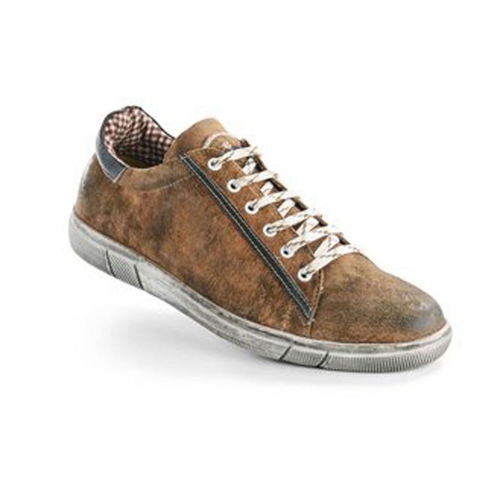 Maddox Herren Sneaker Siegfried Leder braun Nappato Gr.45 Produktbild 