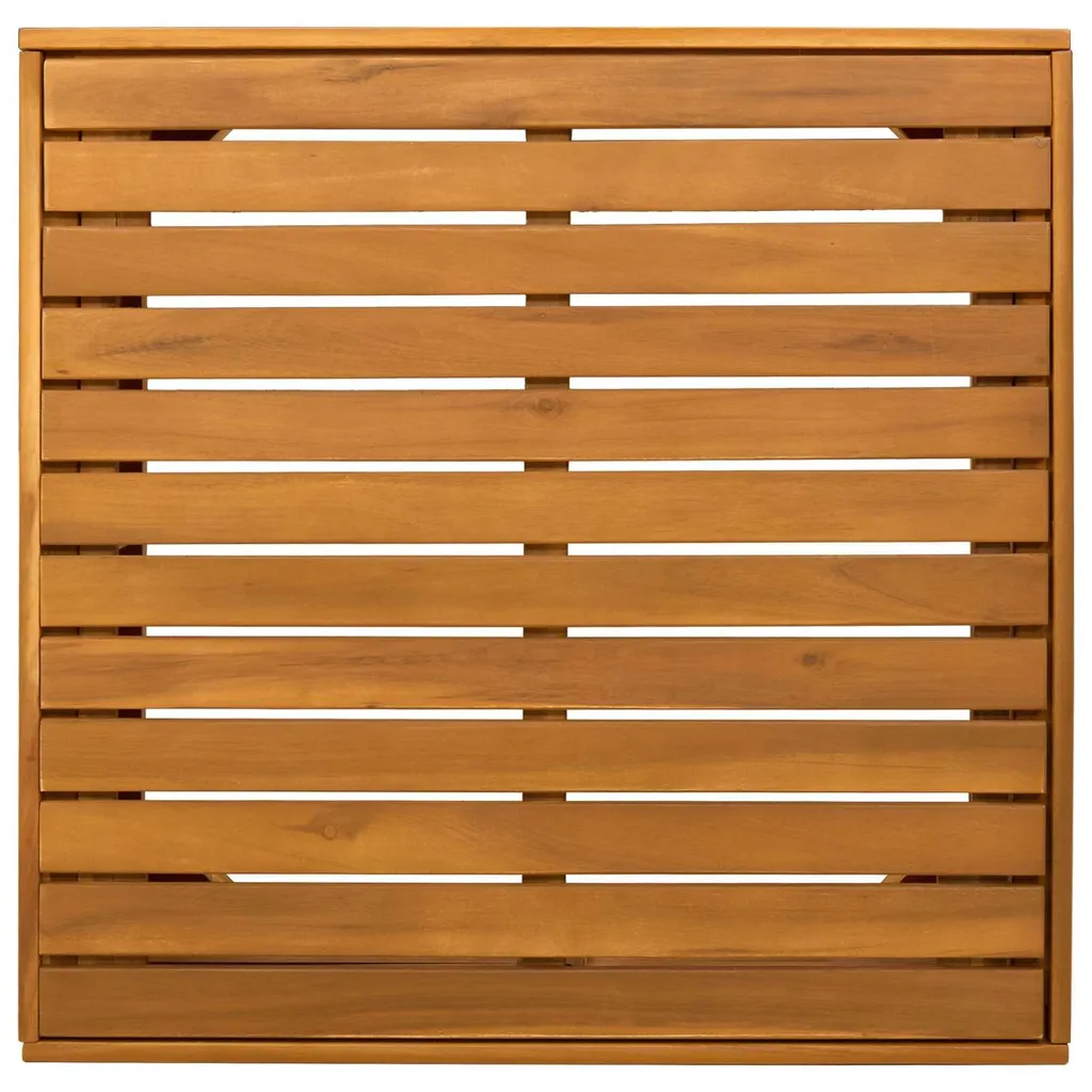 Table de jardin basse durable en bois contre les intempéries 60 cm