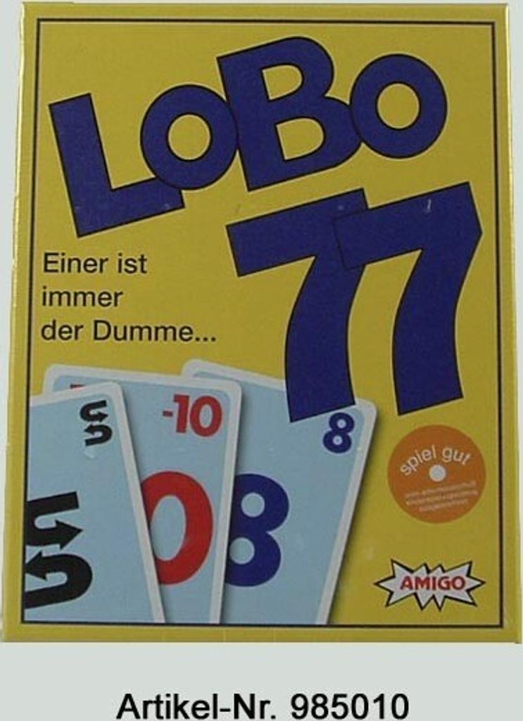 Lobo 77. Kartenspiel