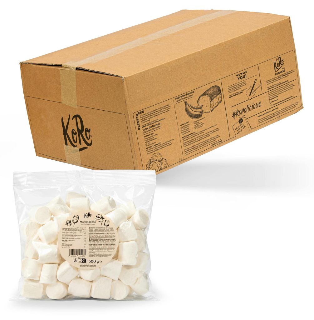 KoRo I Vegane Marshmallows 8 x 500 g Produktbild 