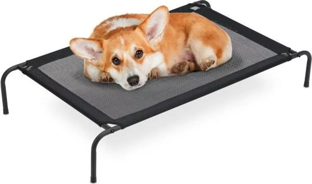 Lit pour chien extérieur surélevé et imperméable - Sofa XL pour jardin