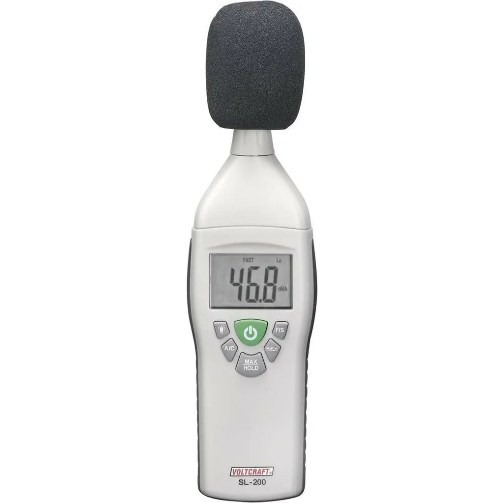Voltcraft SL-200 Sonomètre Numérique 31.5-8000 Hz Modèle DT-805 Précis