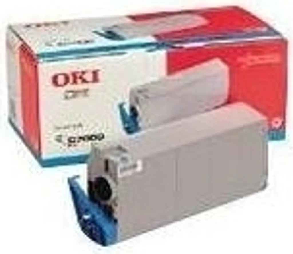 Cartouche de toner cyan OKI 10000 pages pour vos impressions couleur