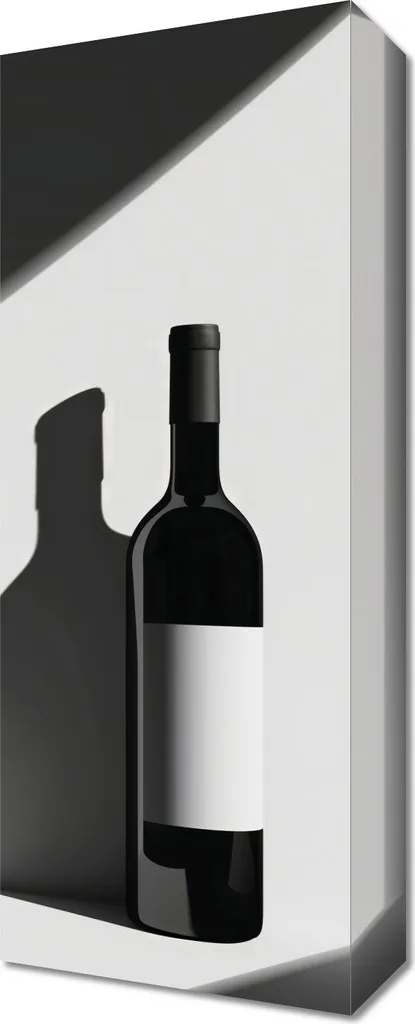 Quadro Vino Verticale 20x50 cm - Abbellisci la tua Cucina con Poco