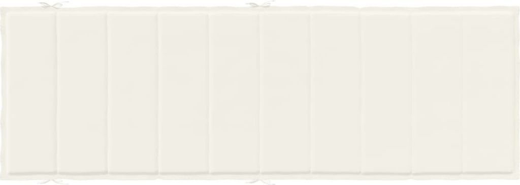 Design Sonnenliegen-Auflage Melange Creme 186x58x3 cm Produktbild 6
