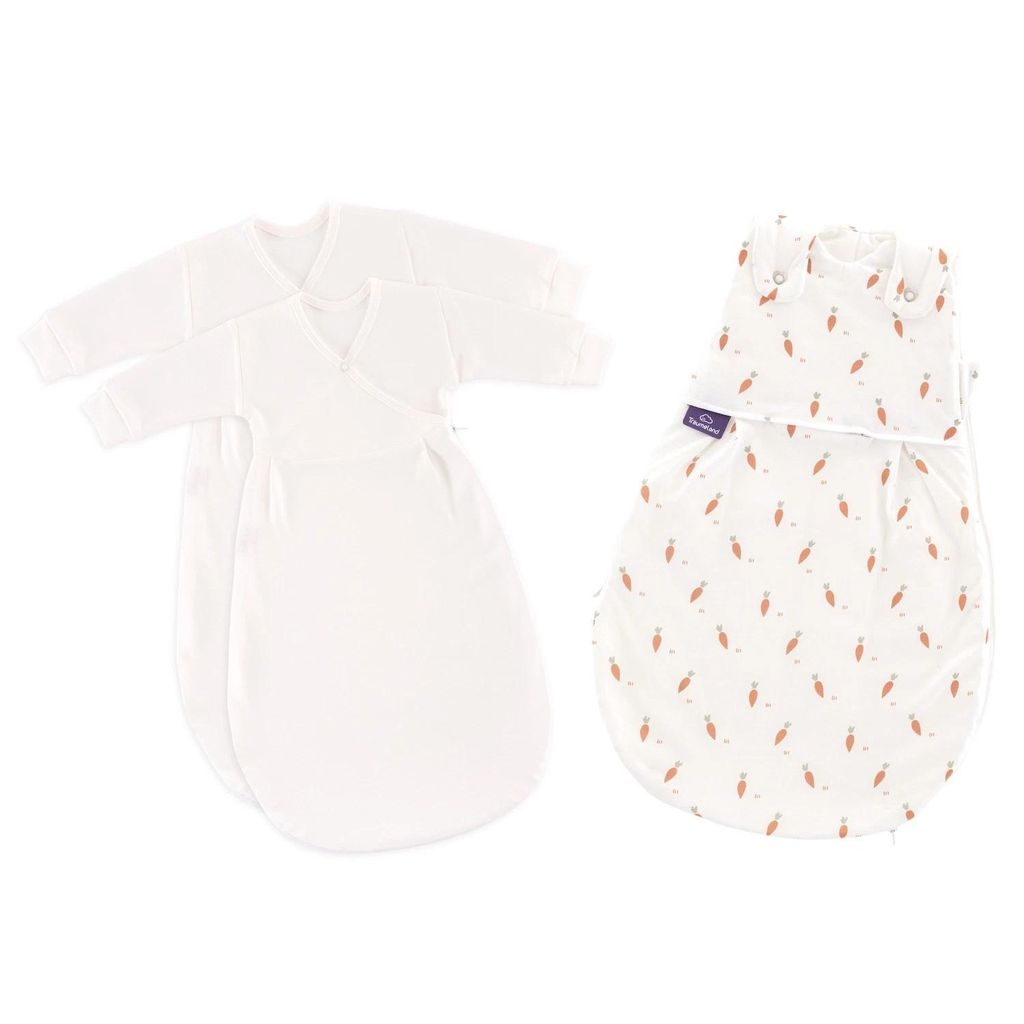 Träumeland Babyschlafsack LIEBMICH 3tlg. Set Carota