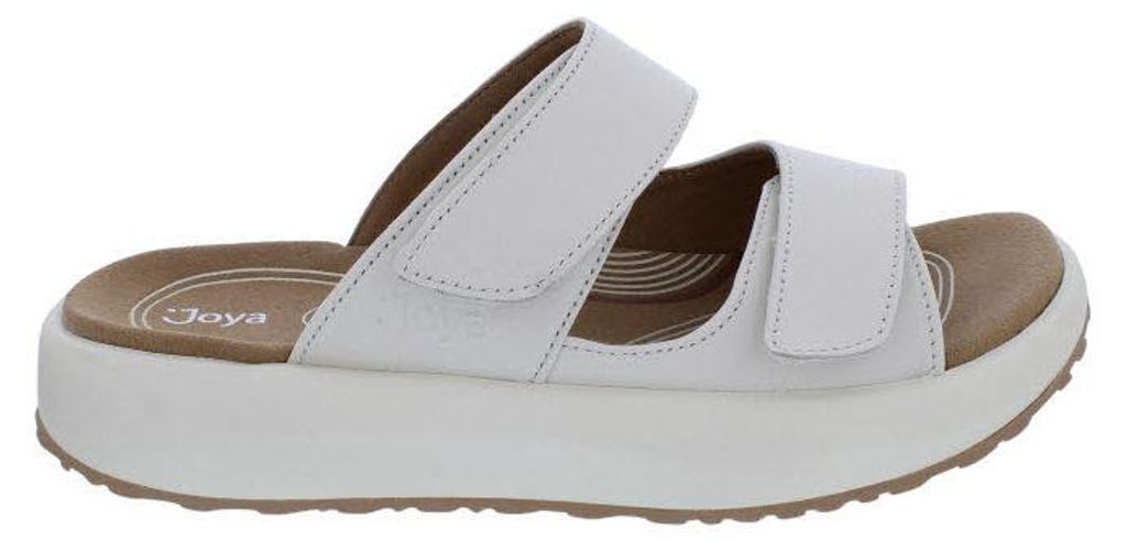 Joya Pantolette Vienna III White JY128A, Glattleder, Produktbild 