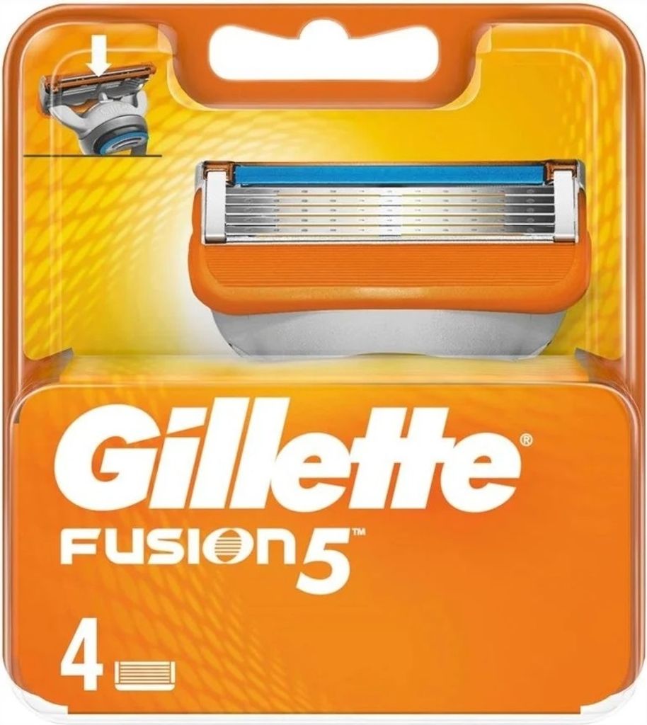 Gillette Fusion 5, Männer, Gillette, Fusion, Mehrfarbig, 4 Produktbild 