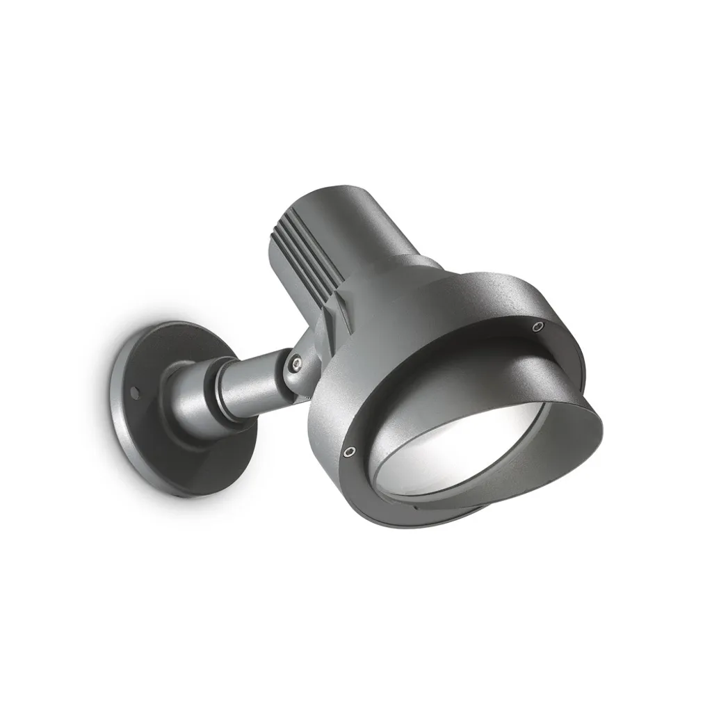 Éclairage de terrasse Applique Terra AP1 Grande Anthracite Ideal Lux
