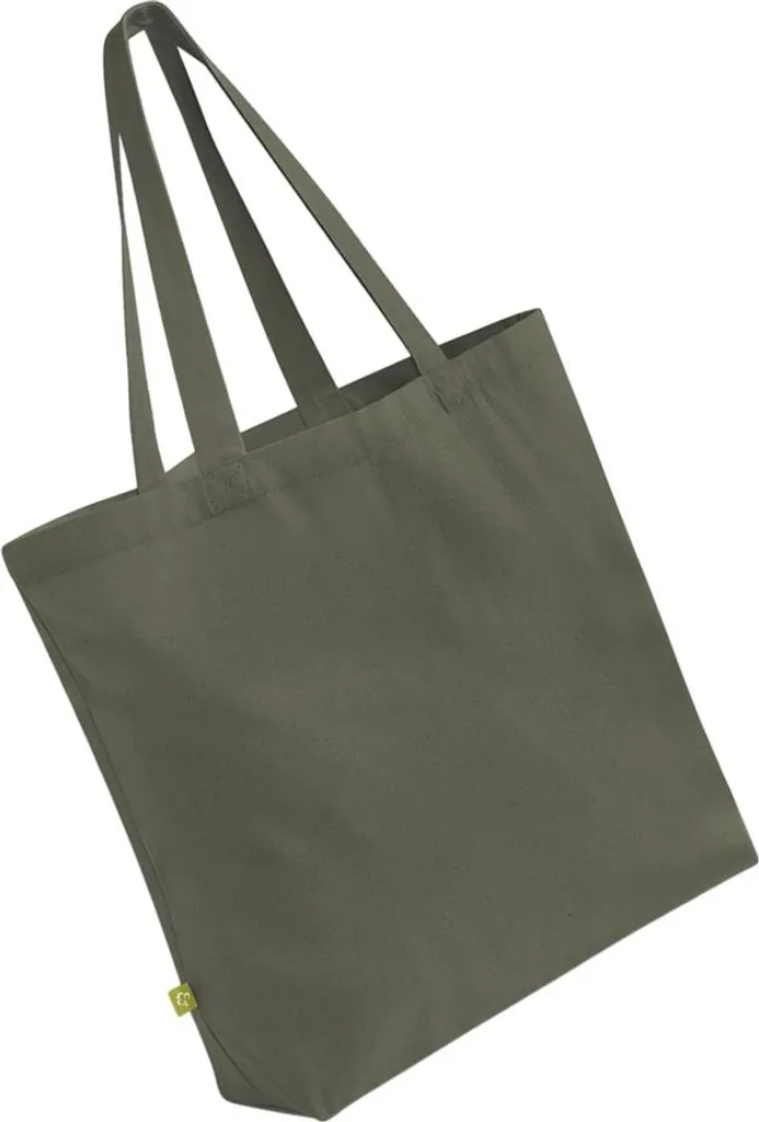 Westford Mill PC8001: Borsa Maxi Cotone Bambini Verde Oliva - Robusta - 2