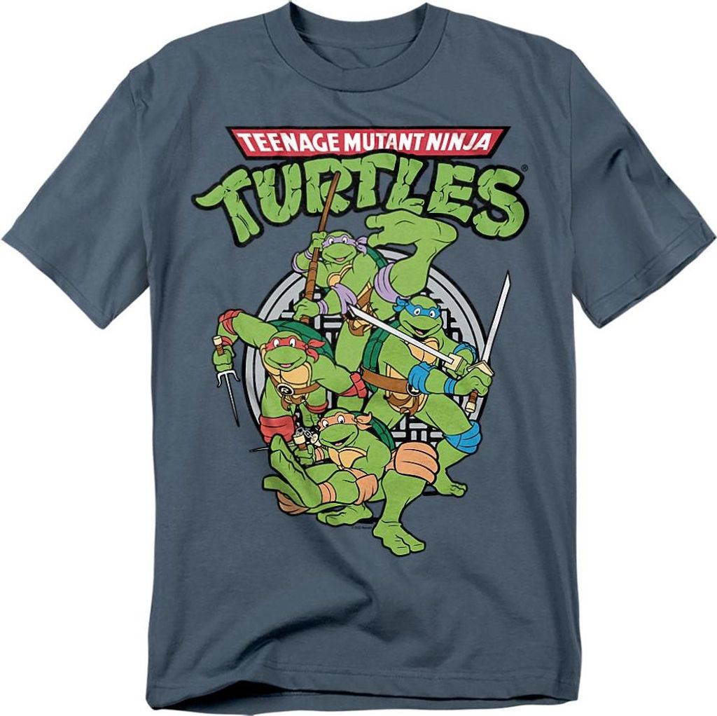 Teenage Mutant Ninja Turtles - T-Shirt für Herren/Damen Uni TV28263 (XL) (Schiefer)