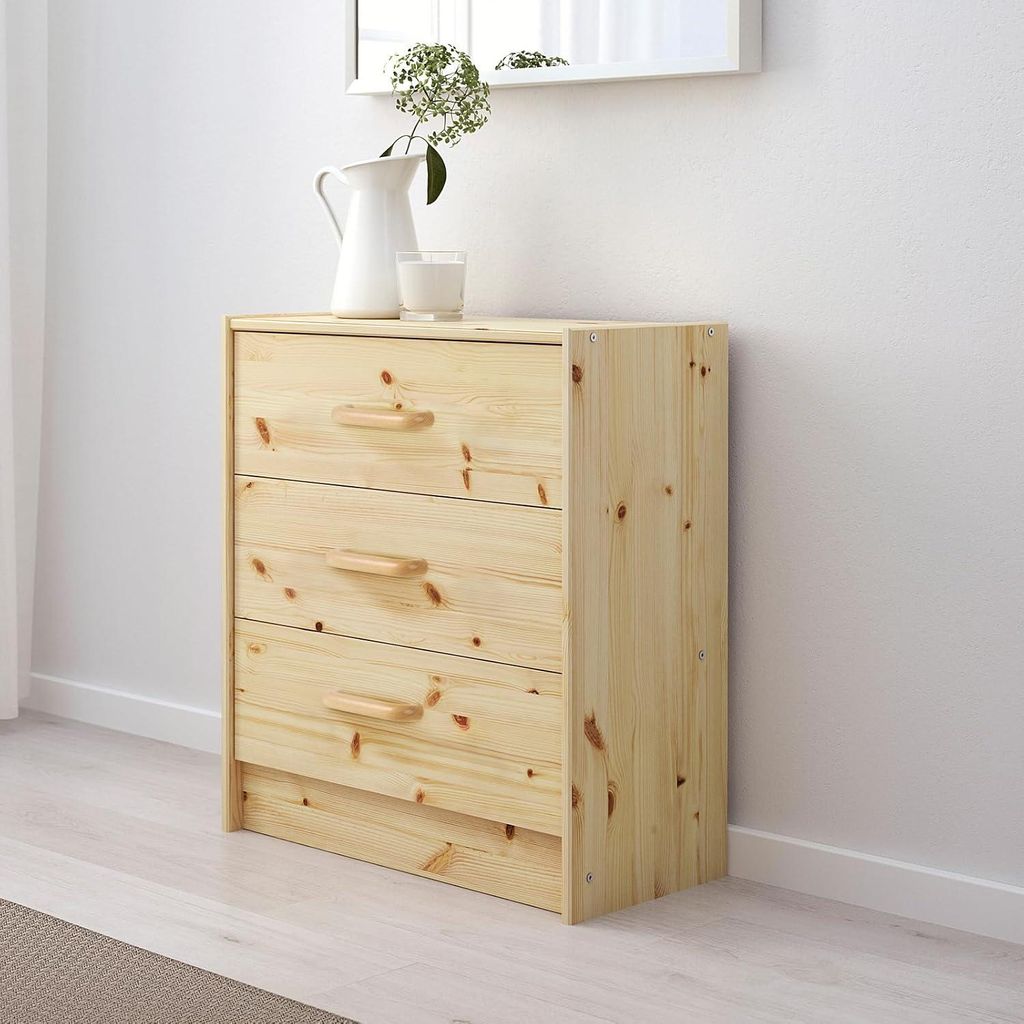 Moderne 96 mm Möbelgriffe für Holz Möbel - Schubladengriffe Küchenschränke - gebogene Handgriffe Schubladen - 8 Stück mit Schrauben