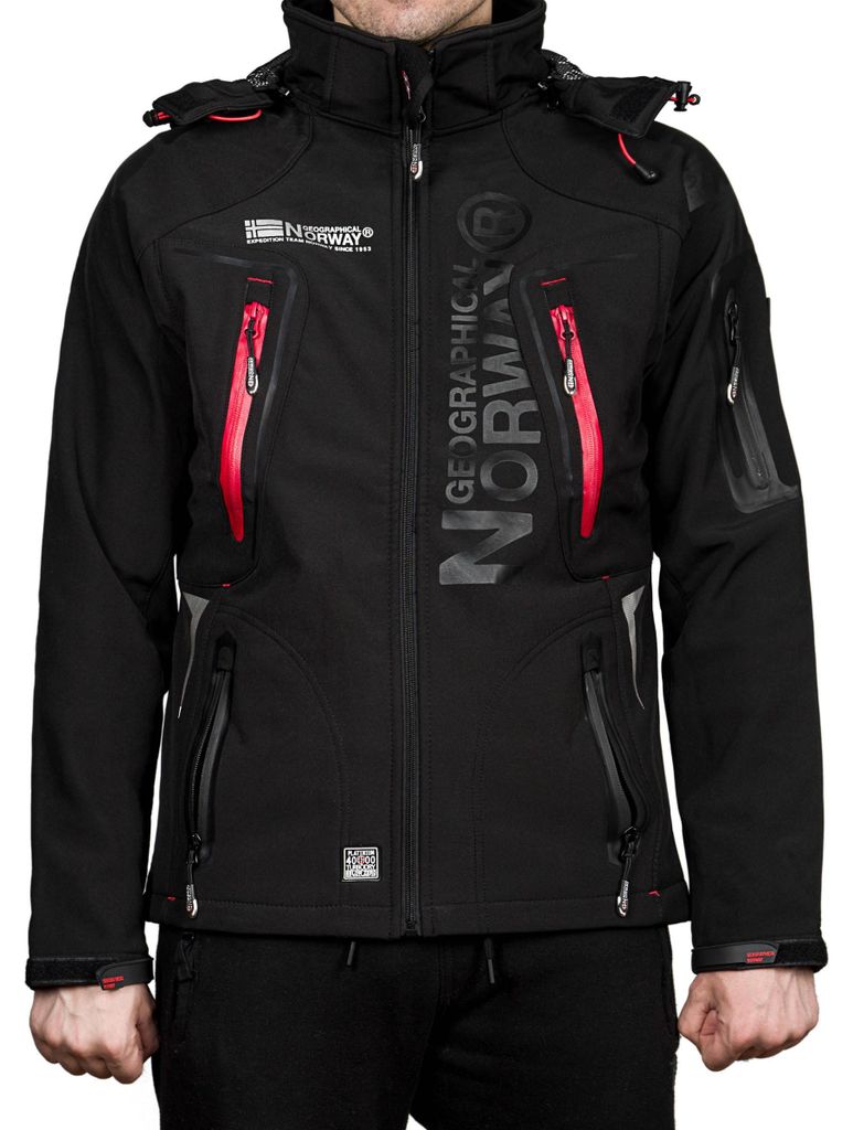 Geographical Norway WU6068H/GN-BLACK / RED giacca softshell Immagine del prodotto 