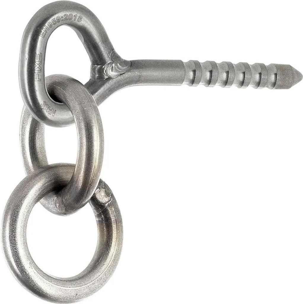 Fixe Climbing Gear Type C Tensor Standplatz Grau Grau One Size