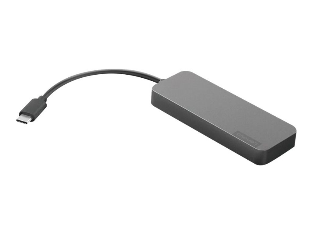 Lenovo 4X90X21427 laptop-dockingstation & portreplikator USB 3.2 Gen 2 (3.1 Gen 2) Type-C Grau