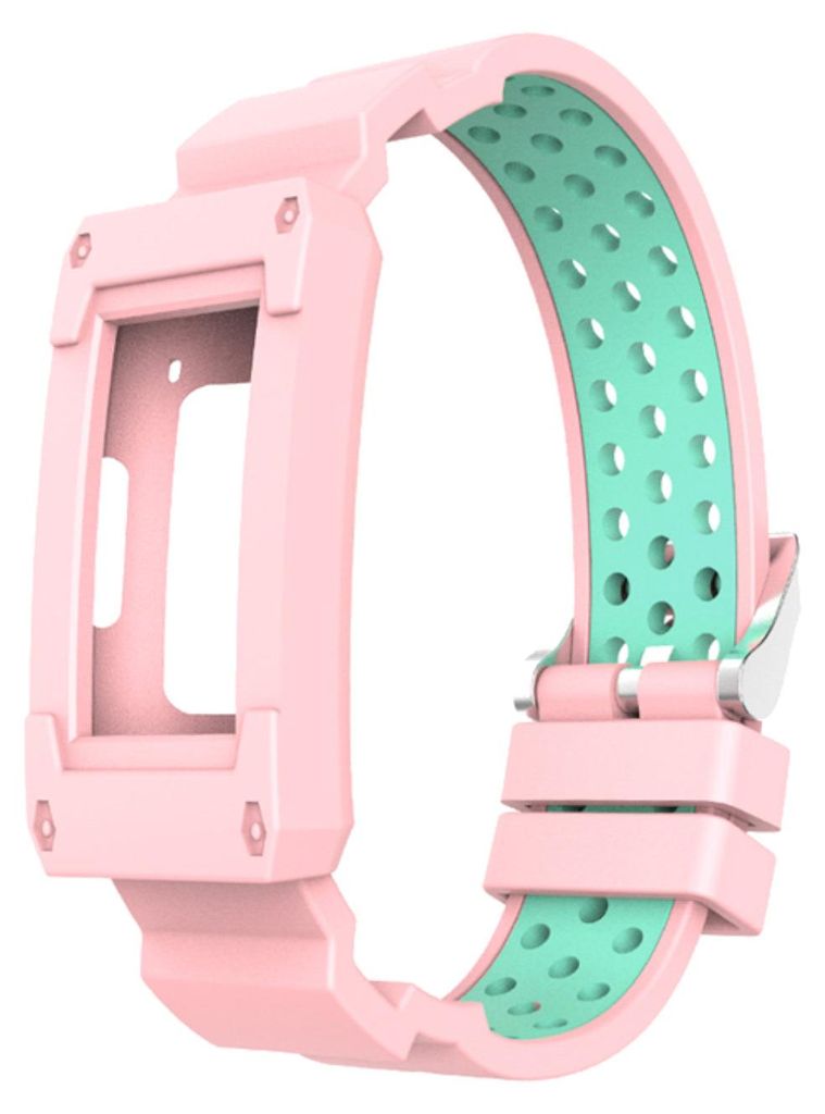 Per Fitbit Charge 6 / 5 / 4 / 3 in silicone con custodia di Immagine del prodotto 