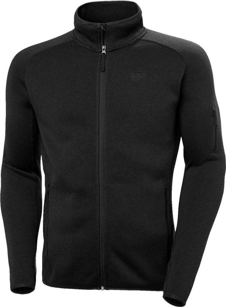 Helly Hansen Varde 2.0 Fleece Mit Durchgehendem Reißverschluss Schwarz 2XL Mann Schwarz 2XL