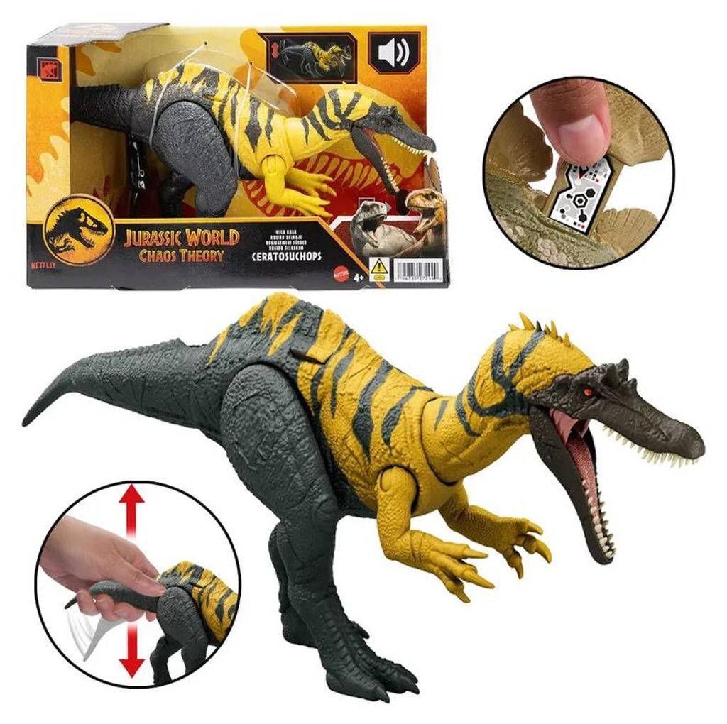Jurassic World JCL66, 4 rok / roky, Viacfarebný, Plast Obrázok produktu 