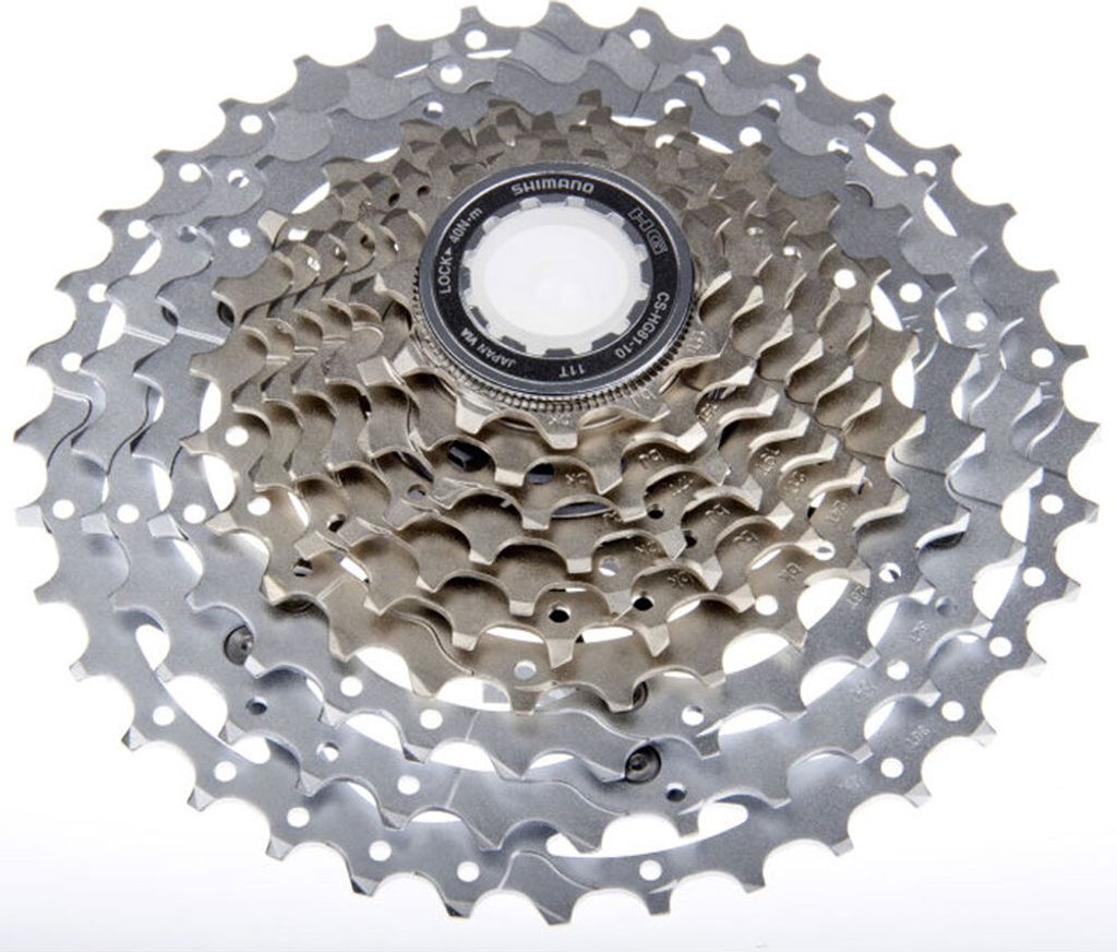 Shimano CS-HG81-10, Fahrradritzel, Mountainbike, Stahl, Edelstahl