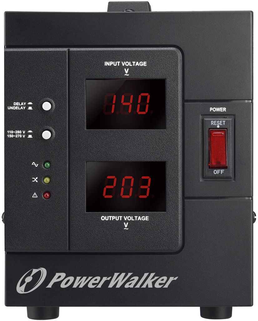 PowerWalker AVR 2000/SIV, 230 V, 50/60 Hz, 2 kVA, 1600 W, 2 Obrázok produktu 