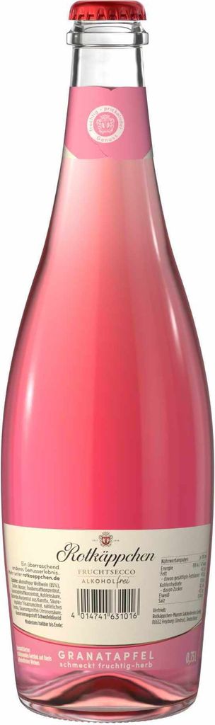 Rotkäppchen Fruchtsecco Grenade sans alcool | 0,75 l Image du produit 