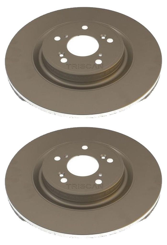 2 Bremsscheiben belüftet Ø 320 mm TRISCAN Bremsen-Expertise für HONDA CR-V