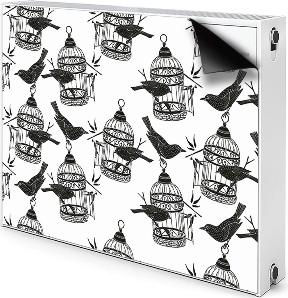 Magnet Heizkörperabdeckung Heizkörperverkleidung Verkleidung Abdeckung 80x60 cm - Käfige, Vögel